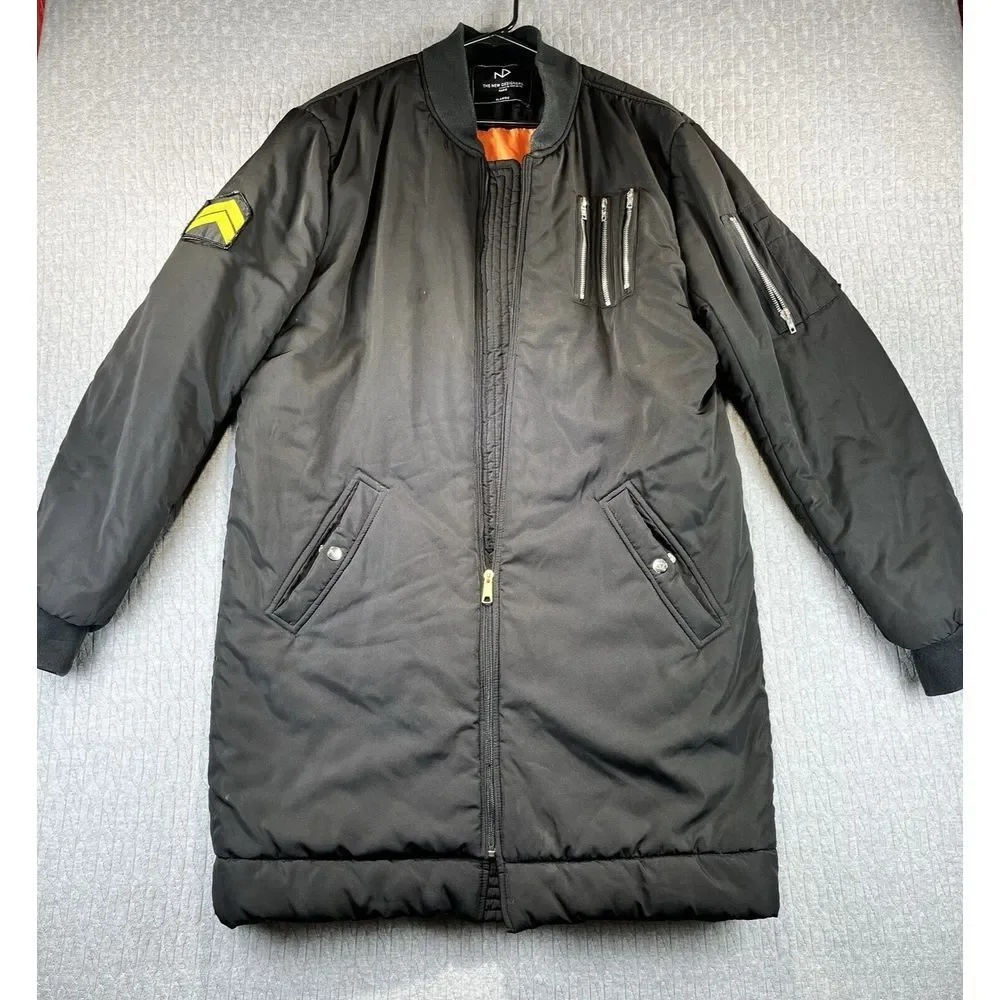 The New Designers mens (XL) Paris Heavyweight‎ Insulated Bomber Zippers jacket